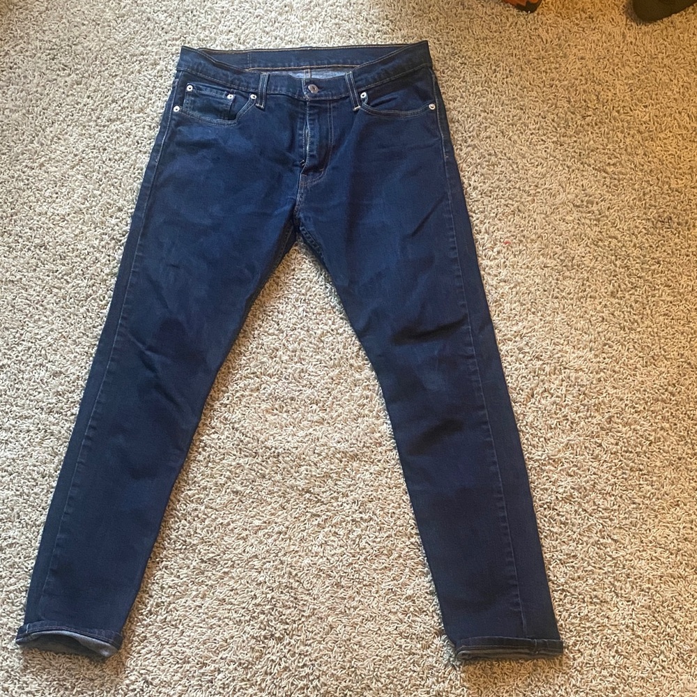Levi’s 512 slim fit Jeans in Deep Blue 33*32